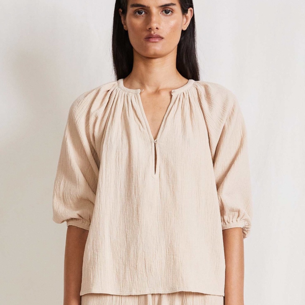 Apiece Apart Nicola Top Size S Warm Sand
